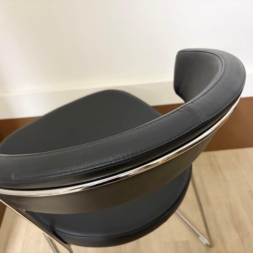 ①美品 Calligaris カリガリス コヌビア ニューヨーク レザー チェア