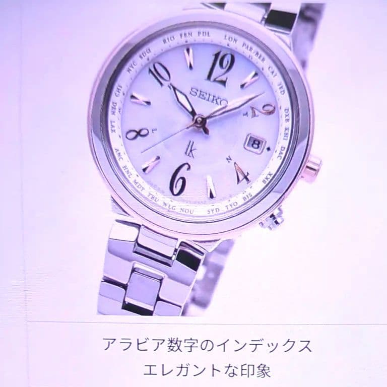 ✨美品✨北川景子広告モデル　限定・SEIKO LOKiA ルキア