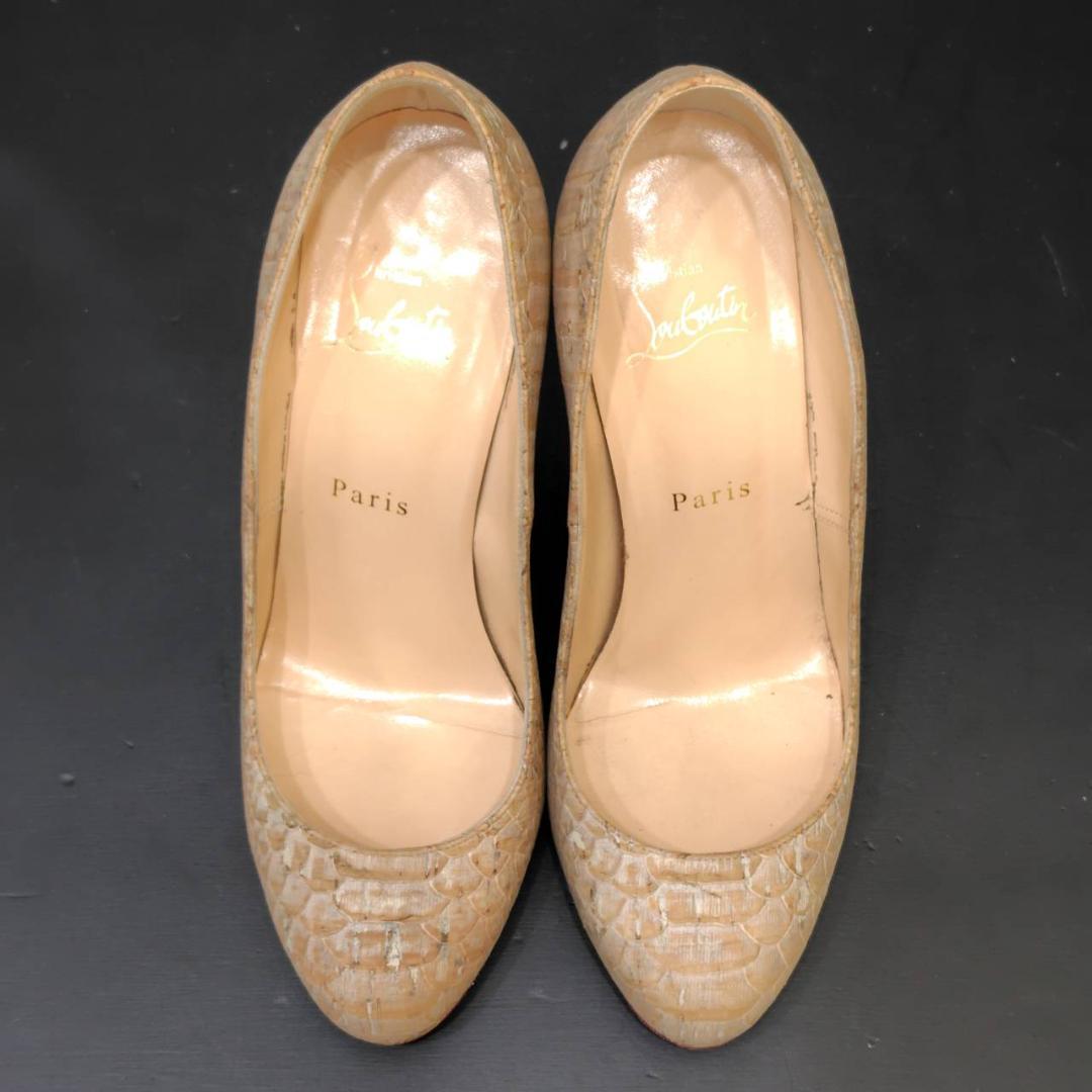 Christian Louboutin ハイヒール ベージュ MH308