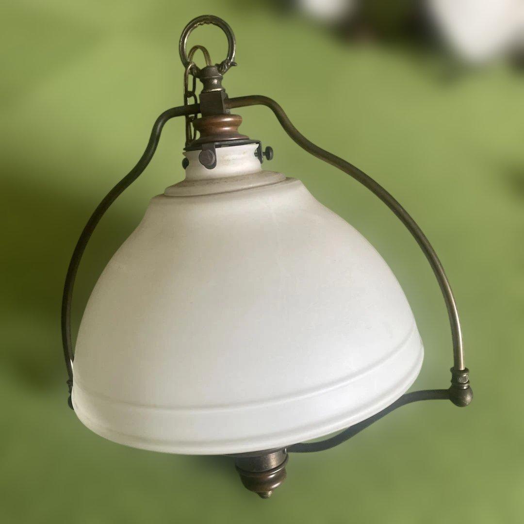 クラシックシーリングライト 3灯ホワイトガラス　5個セット