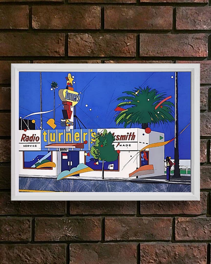 鈴木英人/山下達郎〖A4サイズ写真ポスターフレーム付き11点セット〗