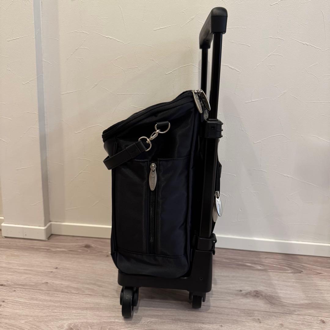 美品 スワニー SWANY キャリーケース ブラック 4輪タイプ