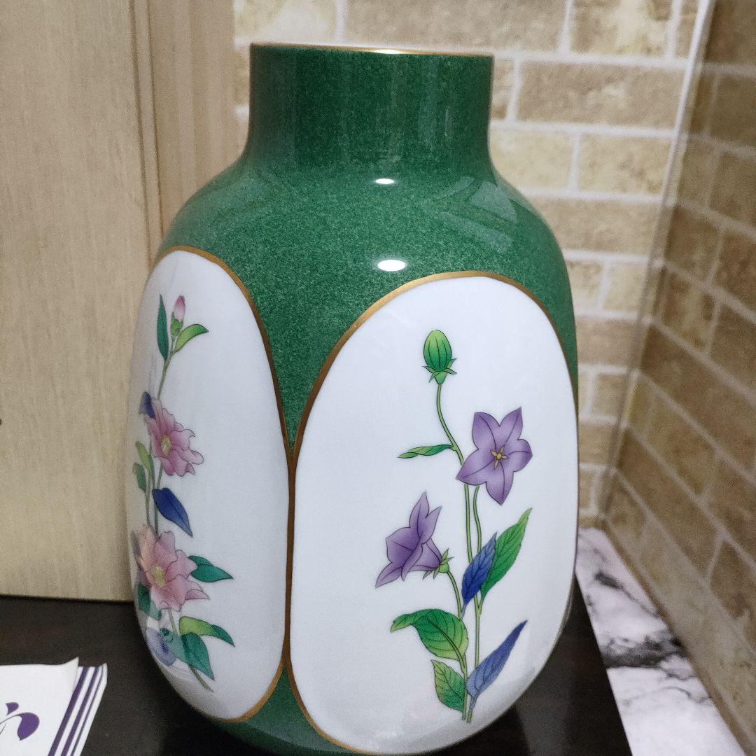 Cherry 有田焼 宮内庁御用達 香蘭社 茶席の花 花瓶 花器