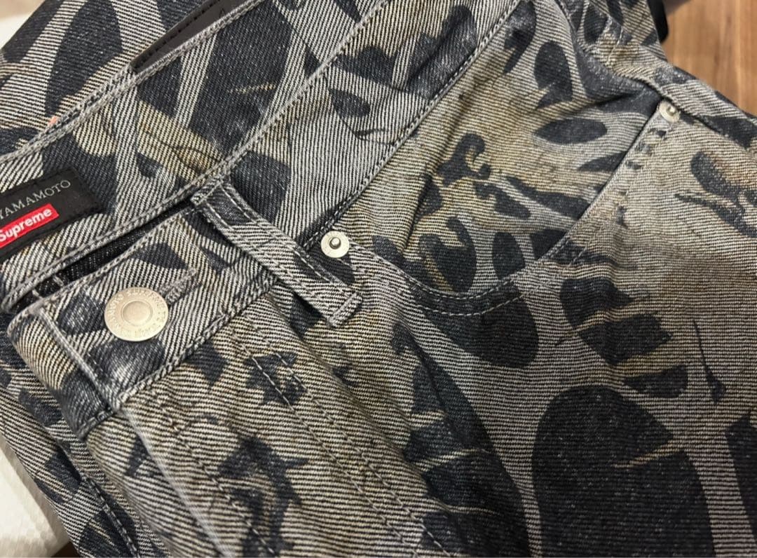 パンツ Supreme Yohji Yamamoto Baggy Jean \"Black