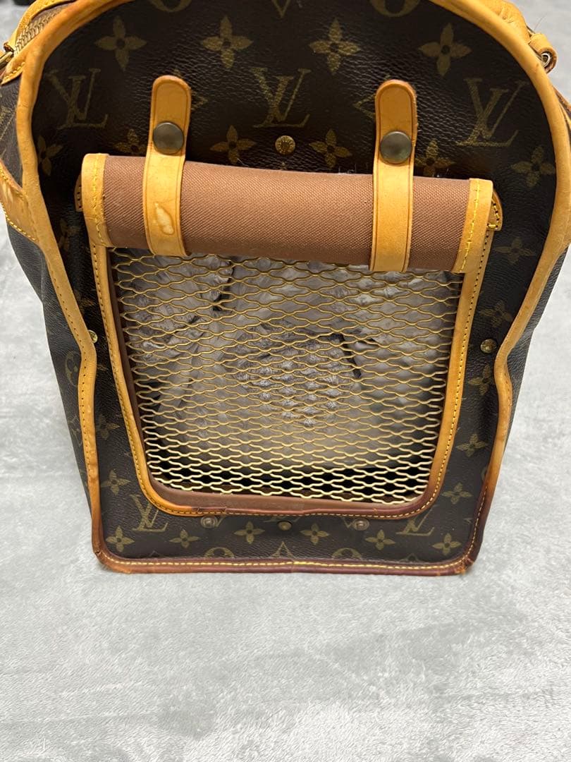 Louis Vuitton モノグラム　サックシャン50ペット用キャリーバッグ
