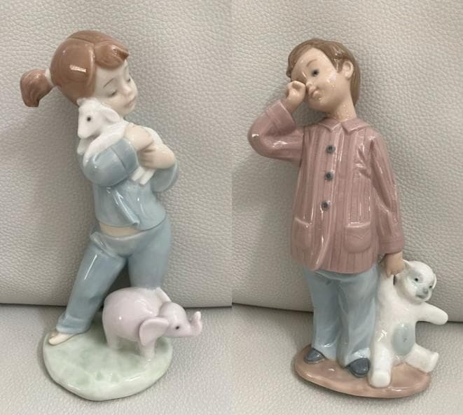 nao hand made in Spain 少年少女ペア