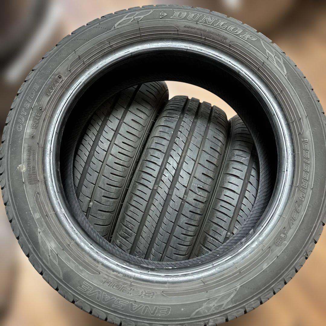 2023年製165/55R14(72V)ダンロップ製エナセーブEC204