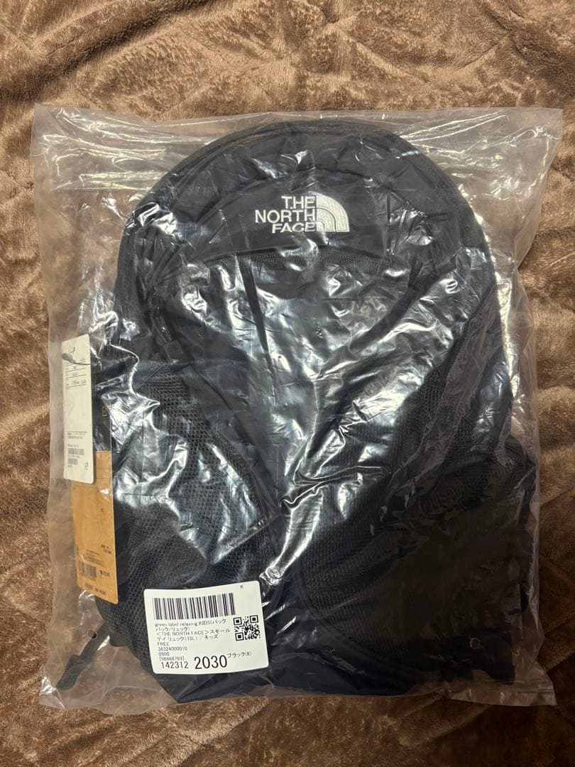 ザ・ノースフェイス キッズスモールデイ ブラック リュック NMJ72360 K