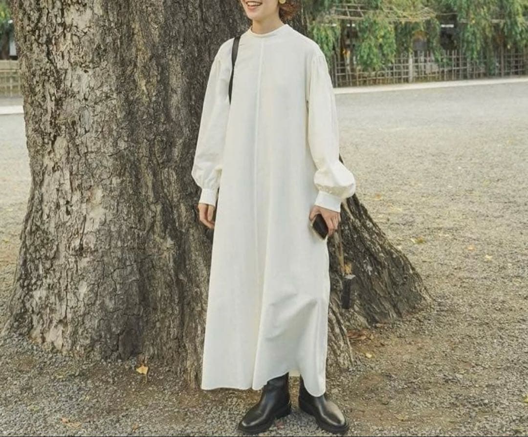 BLOOM & BRANCH Phlannel ロングワンピース