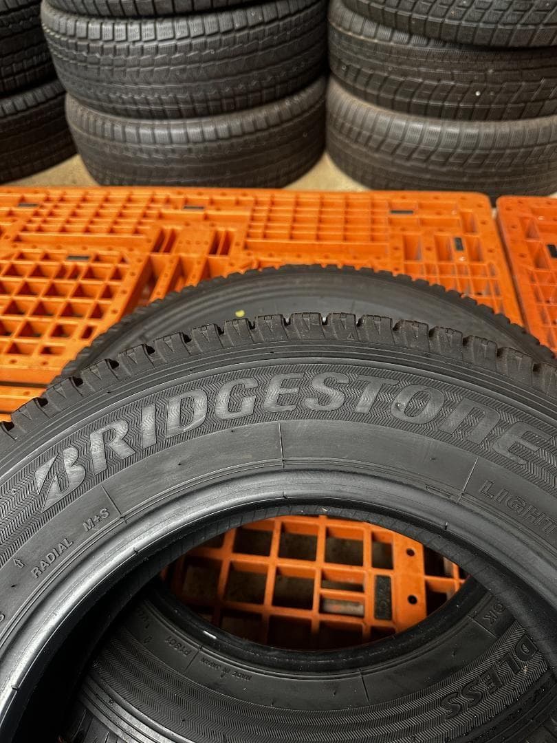 155/80R14 LT ブリヂストンVL1 4本送料無料 冬タイヤ T1240