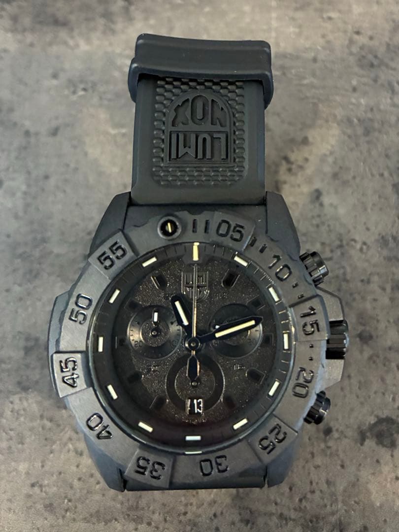 LUMINOX ESSENTIAL GEAR ブラック腕時計