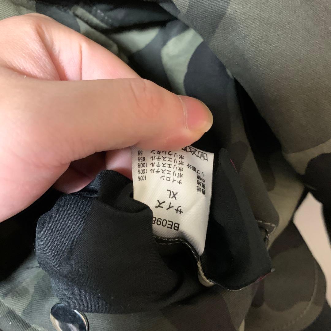 ジャケット・アウター Belvet Camo Reversible MA-1 Jacket XL