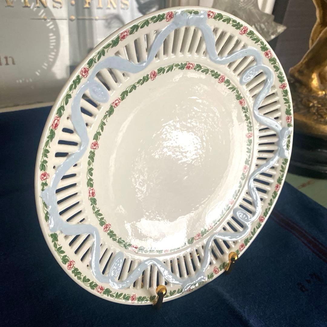 サルグミンヌ Sarregumines レース リボン　パニエプレート【B】レア