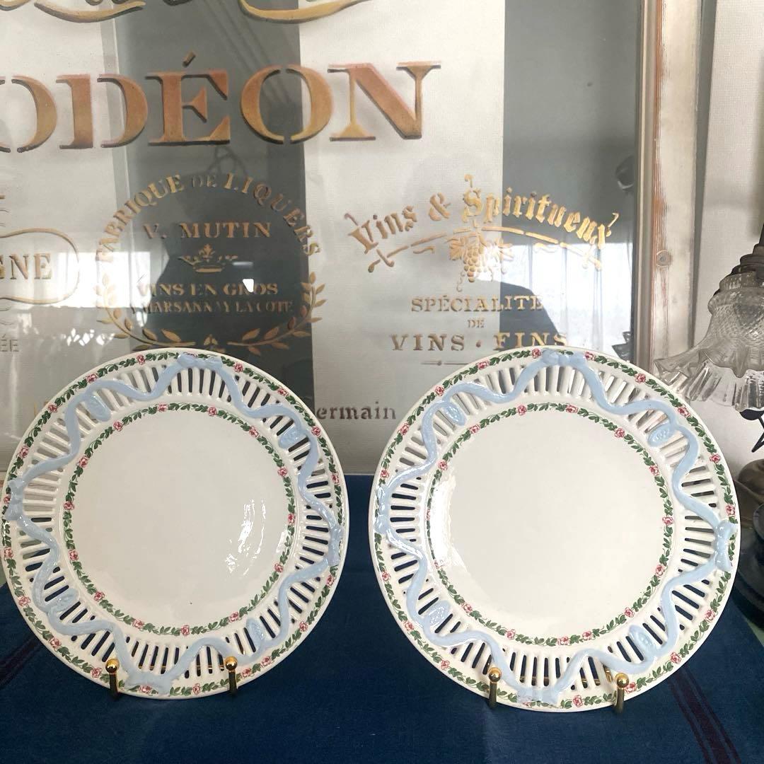 サルグミンヌ Sarregumines レース リボン　パニエプレート【B】レア