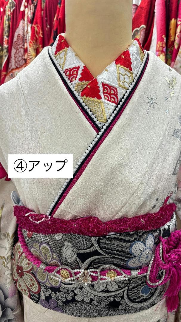 ミケにゃん様　振袖9点フルセット、小物セット【369】