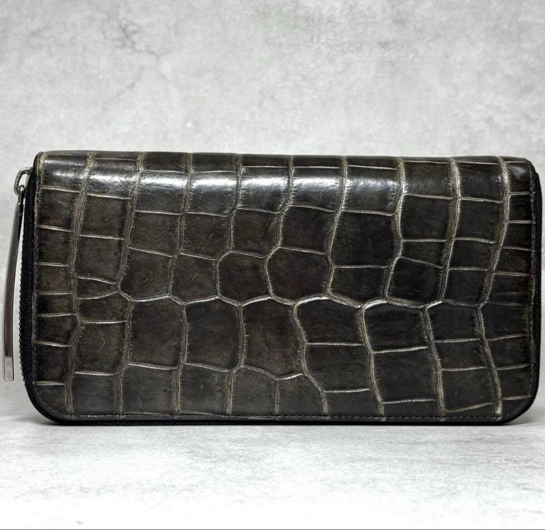 い*ん様 【極上品/定価26.4万/限定品】 池田工芸 三千黒染め クロコダイル