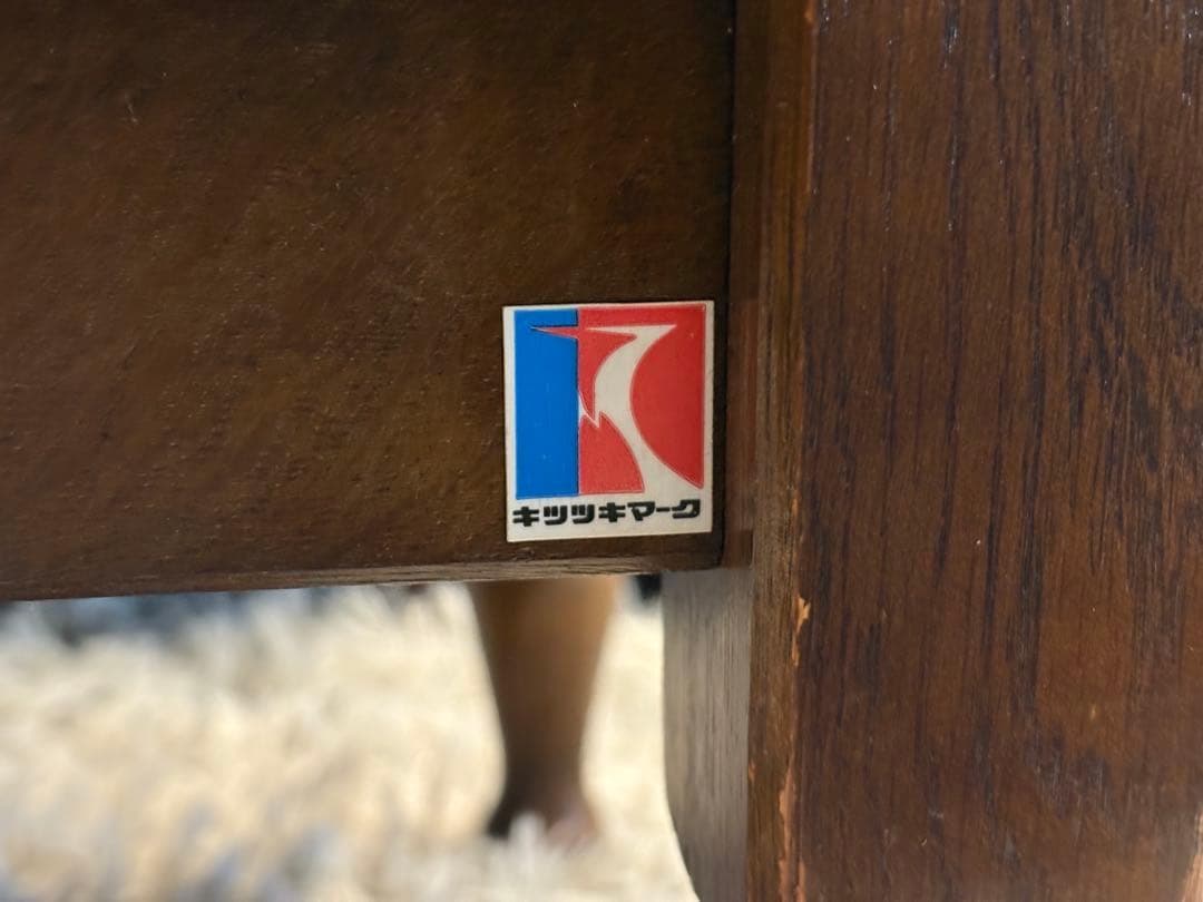 飛騨産業 キツツキマーク 3人掛けセパレートソファ オットマン ビンテージ RZ