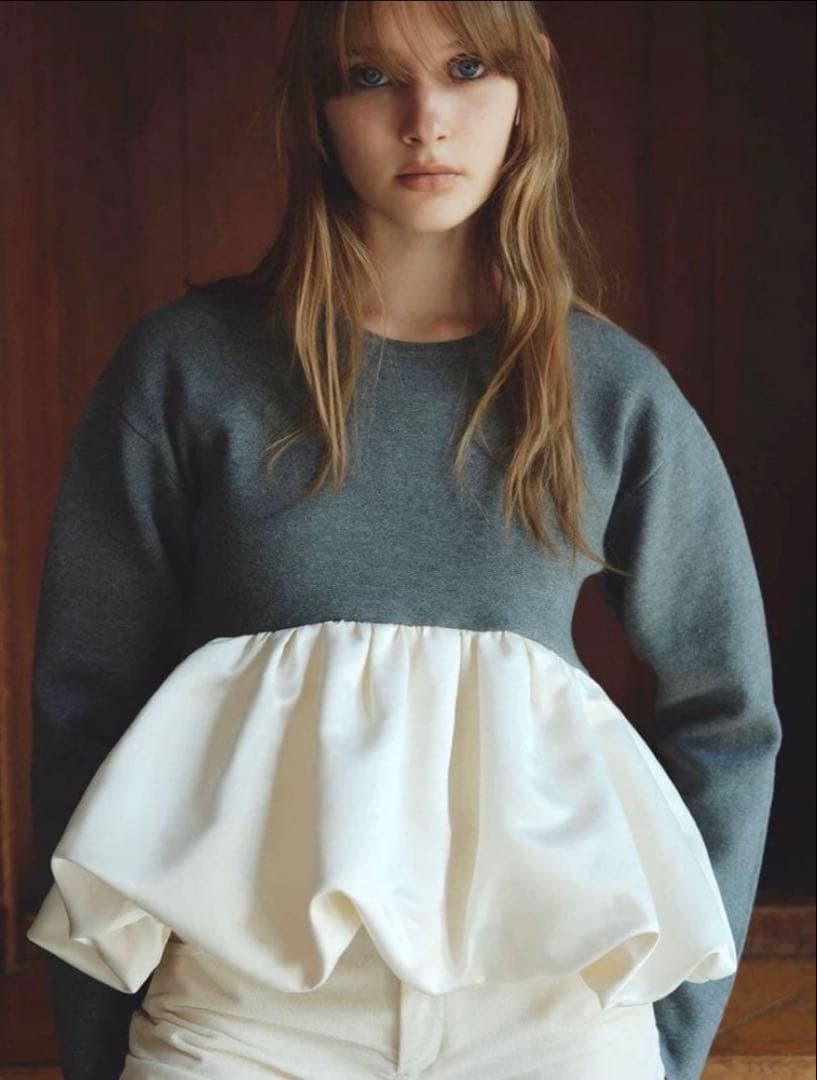 トップス THE TOE Aachen Balloon Peplum