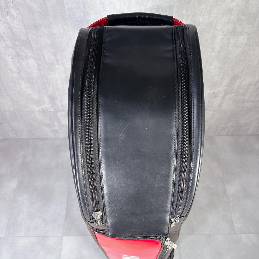 V857 激レア！スリクソン キャディバッグ ゴルフバッグ キャリー キャスター