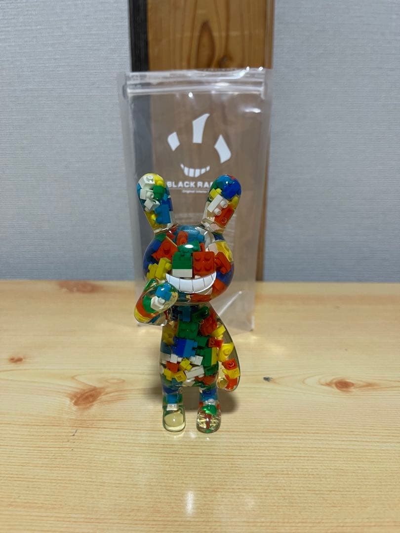 BLACK RABBIT ブラックラビット　ブロック入り　インディーズソフビ