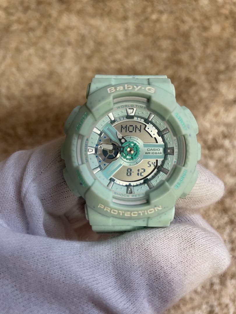 G-SHOCK BA-110PI アイスクリーム　パステルシリーズ　チョコミント