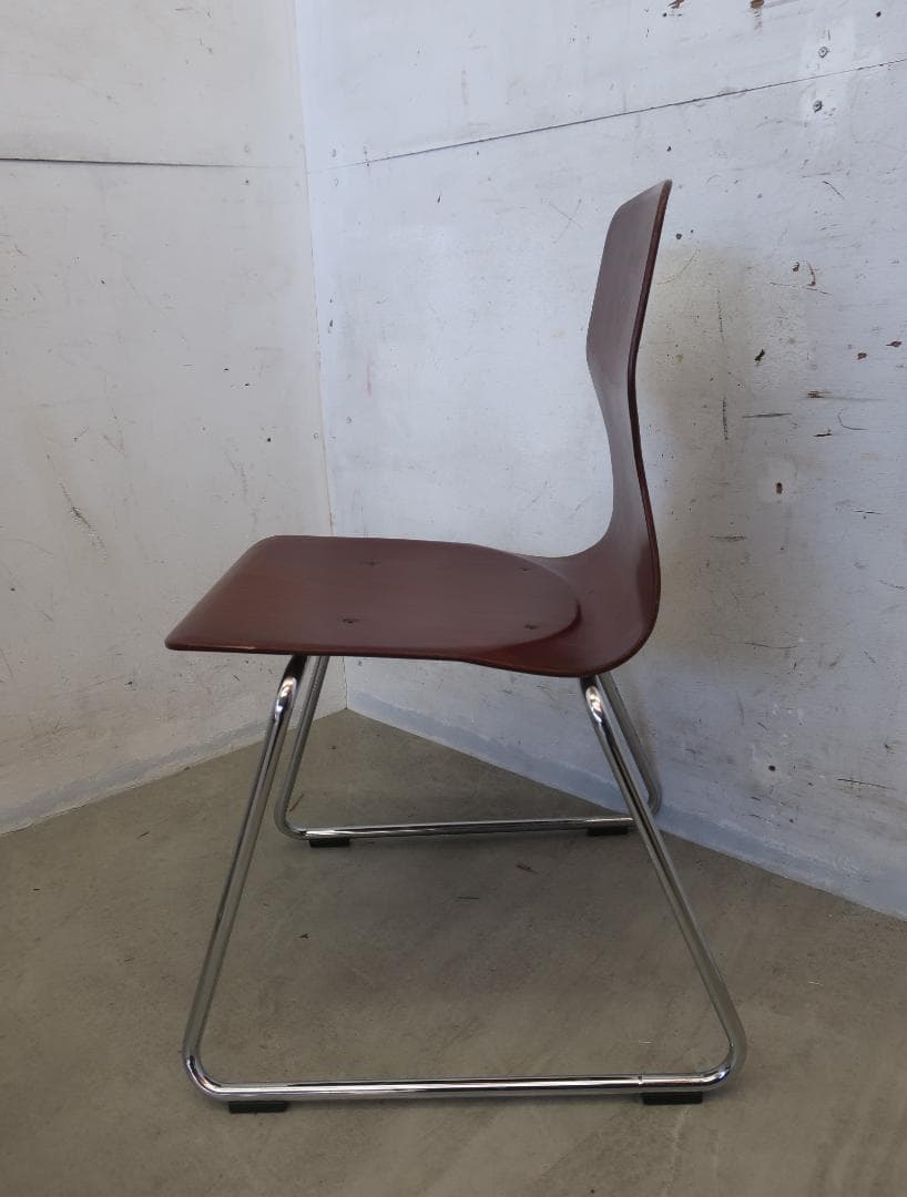 美品■コクヨ■ドイツ■カラーサ社■プライウッド■ダイニングチェア■4脚セット