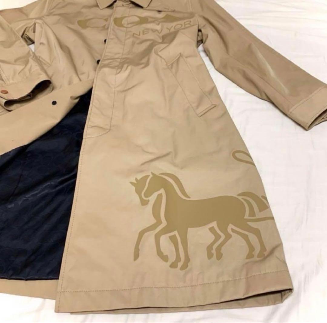 【極美品】COACHコーチトレンチコート ステンカラー ロング