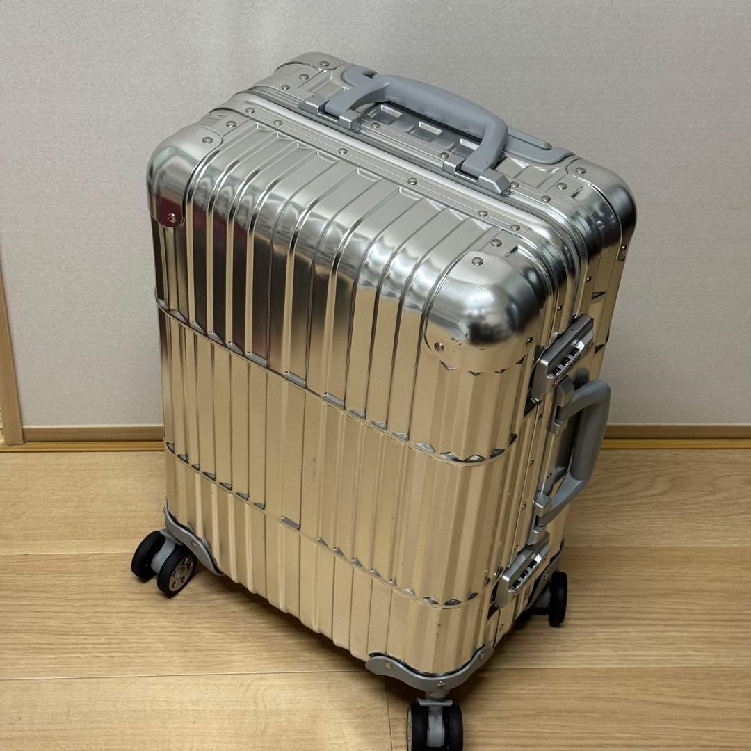 希少！オールアルミ合金　ハードキャリーケース　機内持ち込み対応　4輪
