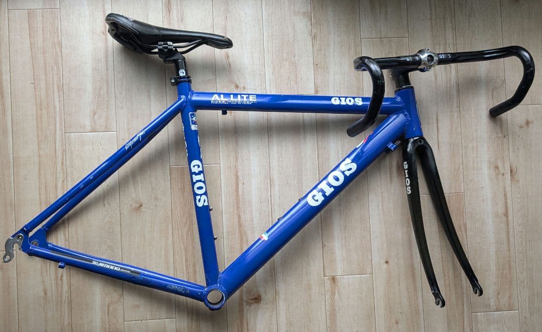 GIOS アルミニウムロードバイクフレーム 青
