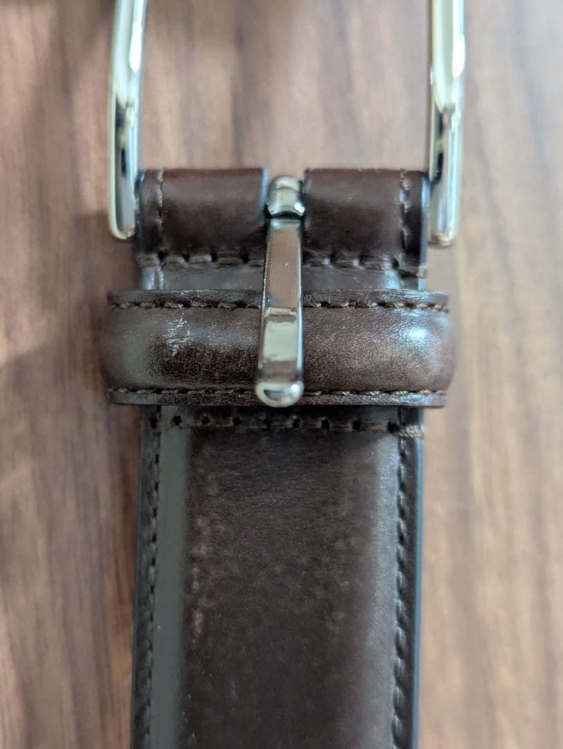 Crockett&Jones クロケット＆ジョーンズ ベルト ダークブラウン