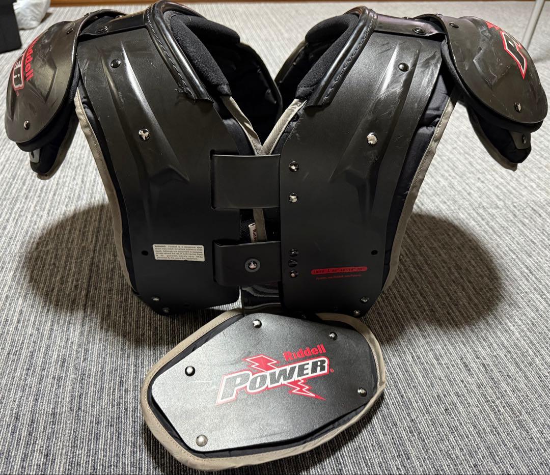 【値下げ】リデル Riddell Power SPK ショルダーパッド　ブラック