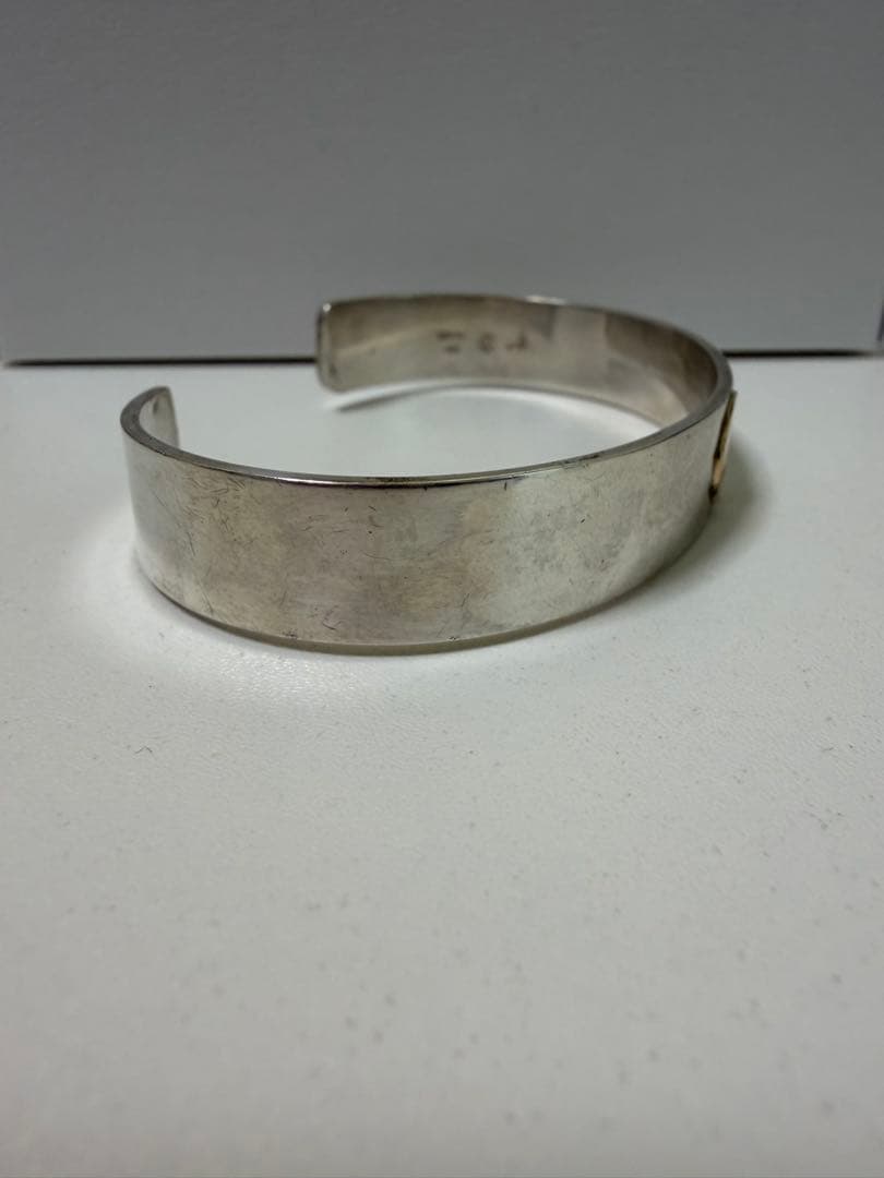 正規品 Tady&King 平打ちバングルK18ロングホーン