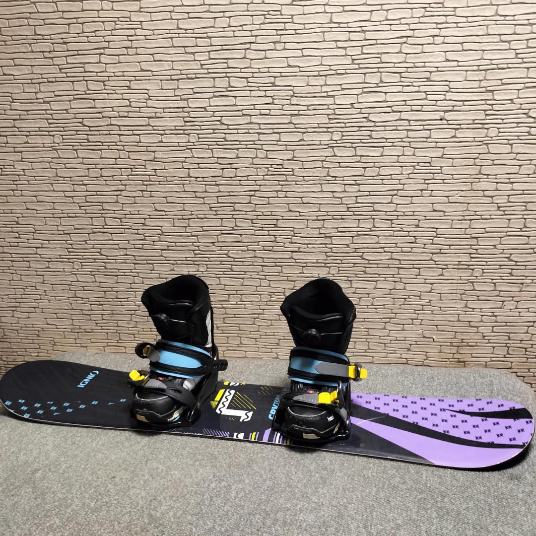 キッズ・ジュニアスノーボードセット 110cm IGNIO / ブーツセット