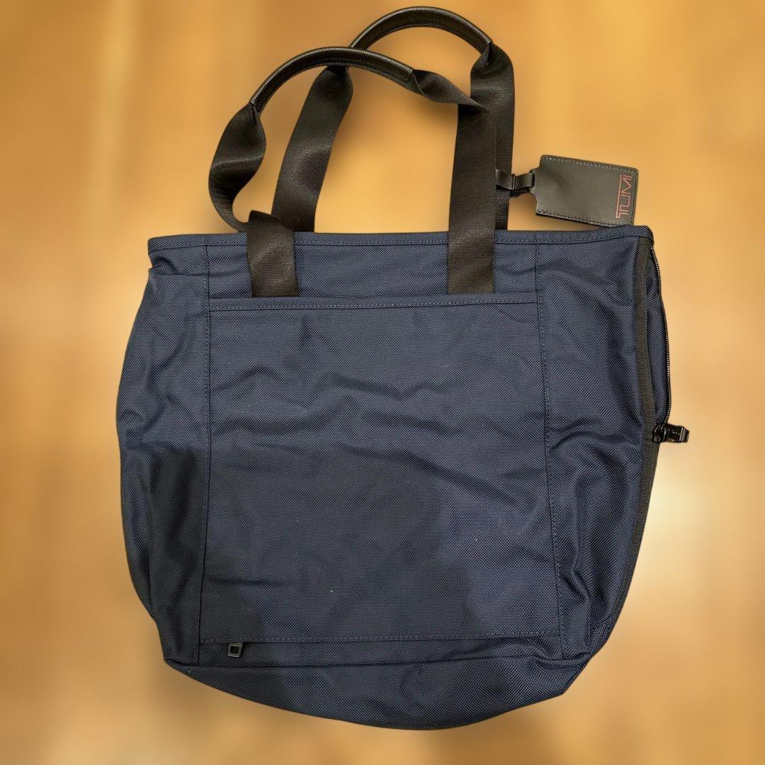 TUMI トゥミ　ネイビー ナイロントートバッグ