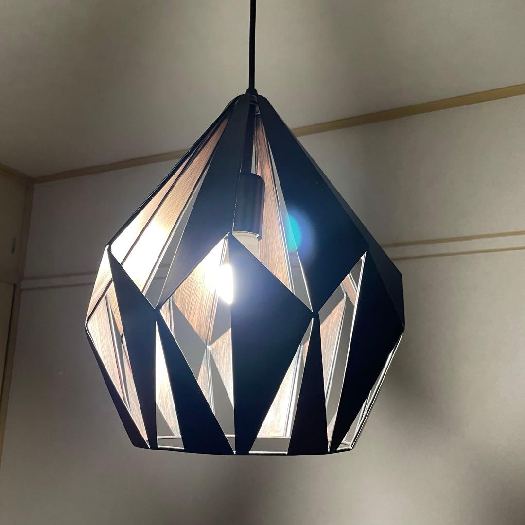 Francfrancフランフラン カールトンペンダントランプ ブラック