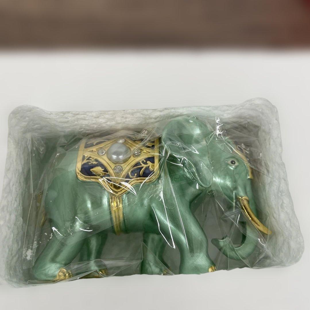 271453 YISHUI 風水グッズ ゾウ 装飾小物 縁起物 金運