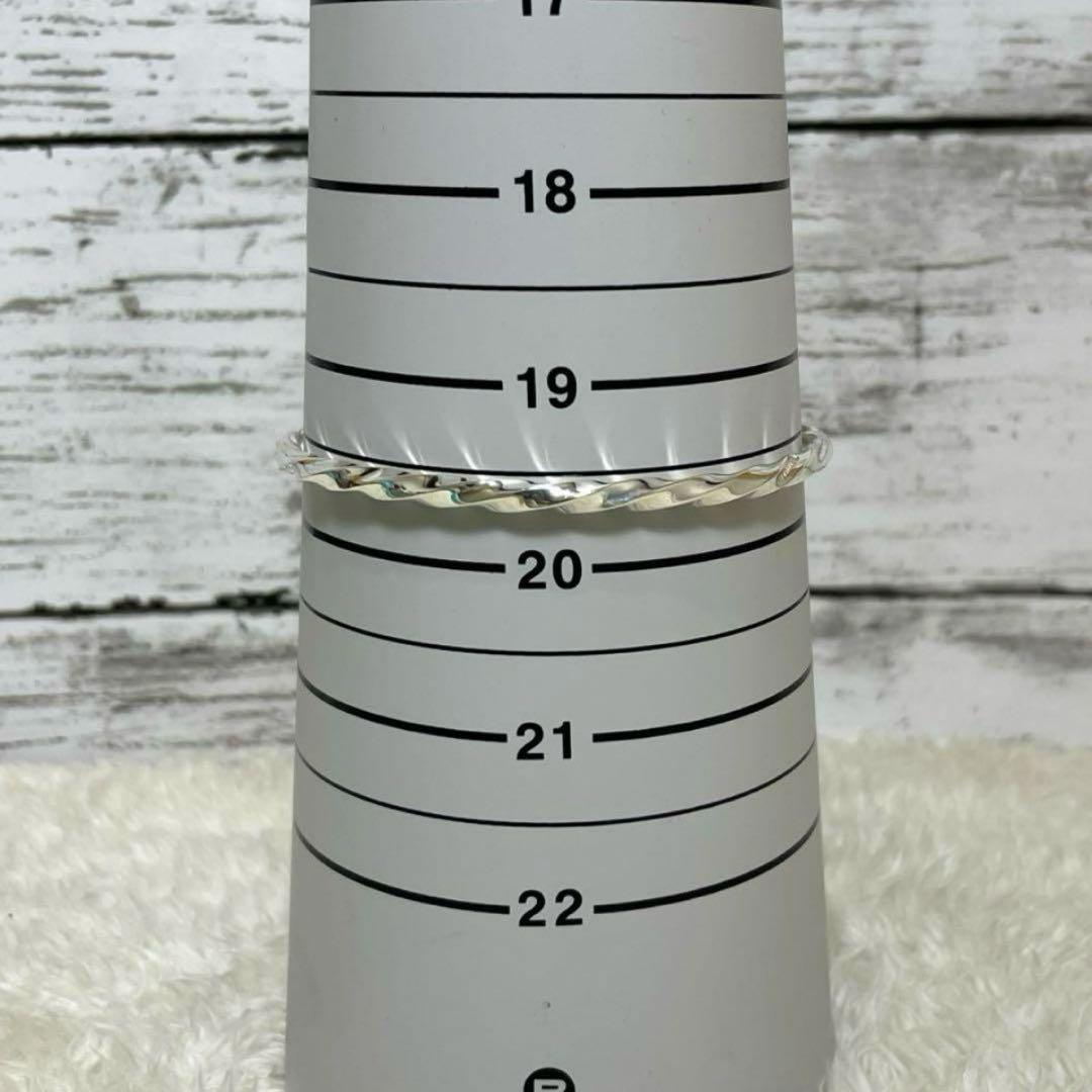 【極美品】ティファニー　ナイフエッジ　ツイスト　バングル　メンズ/レディース