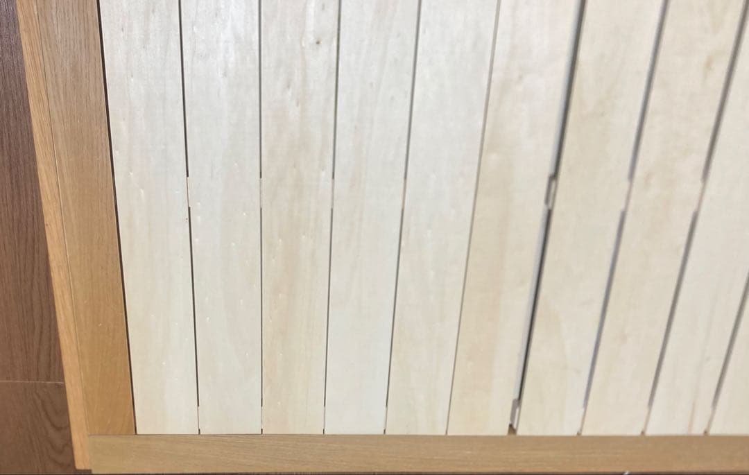 MUJI 収納ベッド・ダブル・オーク材