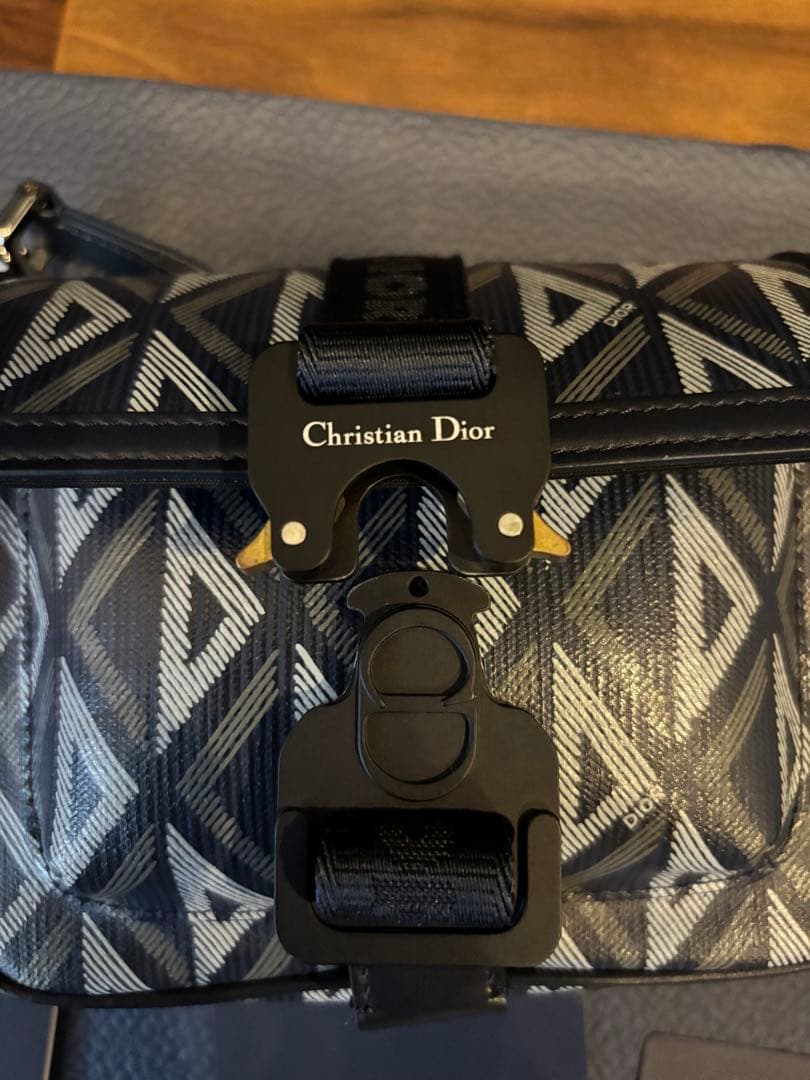 Dior ボディバッグ CDダイヤモンド　ネイビーブルー　美品　レア