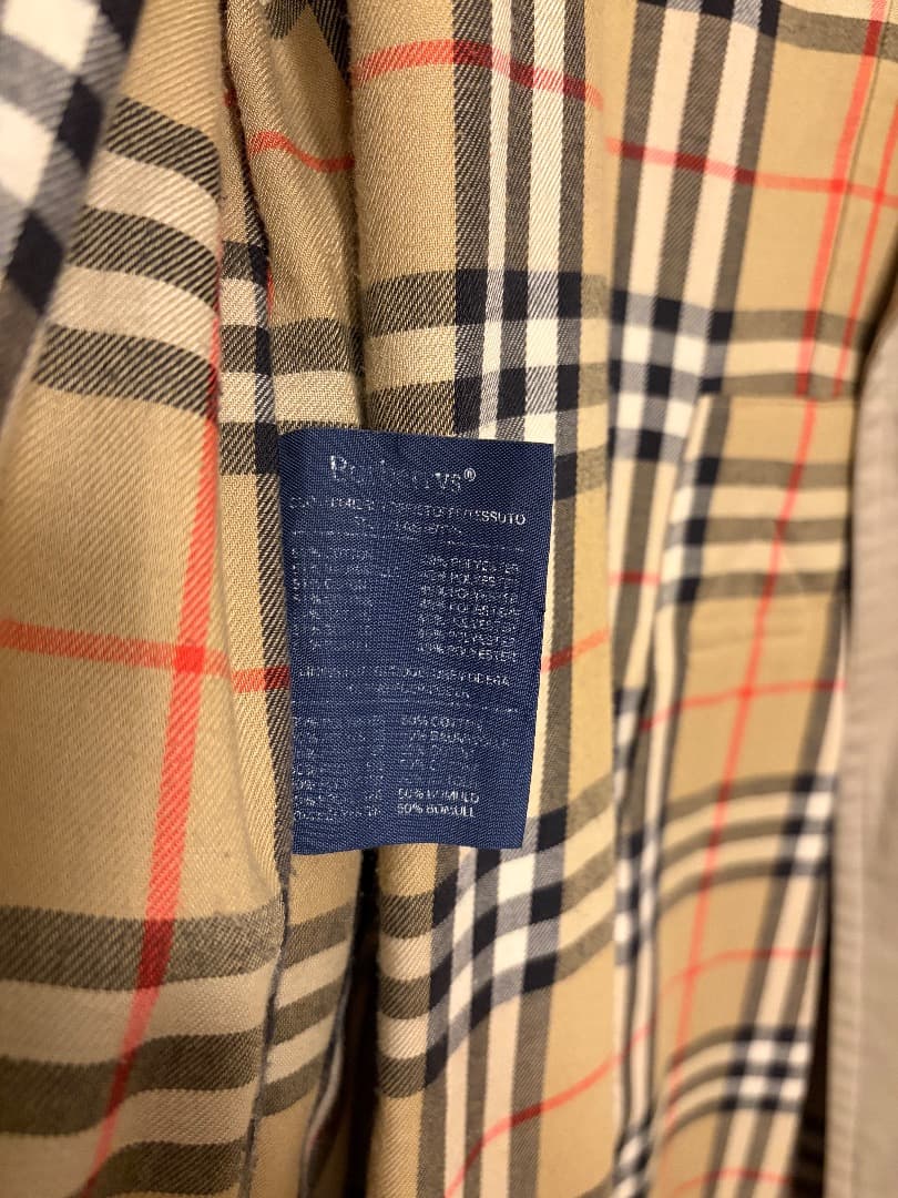 Burberrys バーバリーズ トレンチコート ノバチェック 英国製 ベージュ