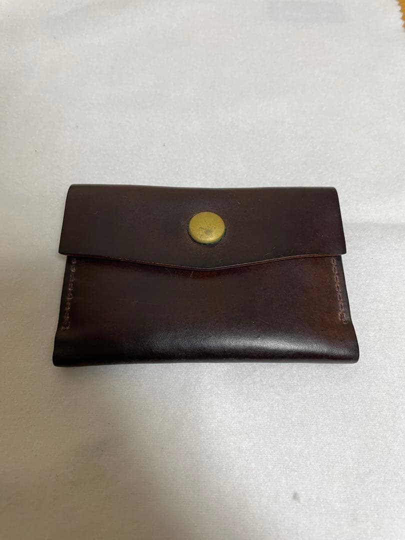 【レア】アッシュランドレザー ケース シェルコードバン