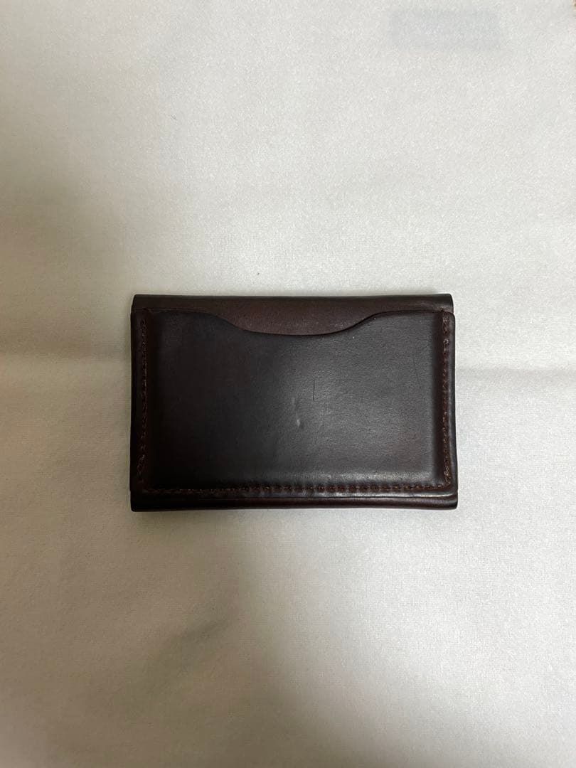 【レア】アッシュランドレザー ケース シェルコードバン