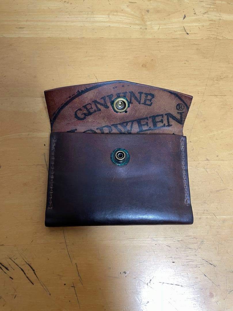 【レア】アッシュランドレザー ケース シェルコードバン