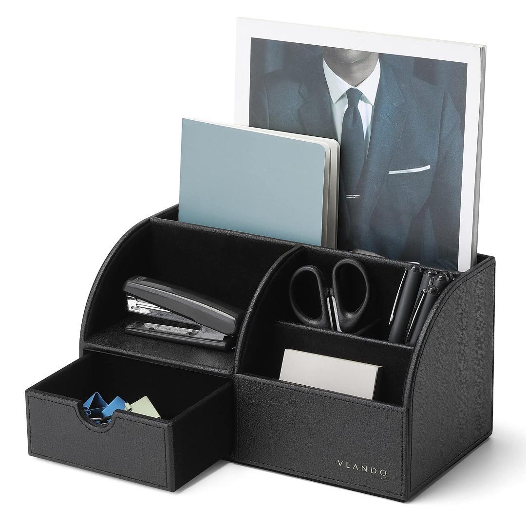 スタイリッシュなデザイン 机の上もすっきり 卓上収納