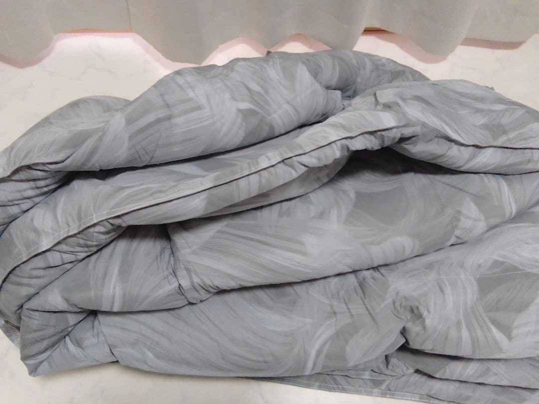 未使用 モリリン 羽毛掛け布団 シングル エクセルゴールド ダックダウン 1kg