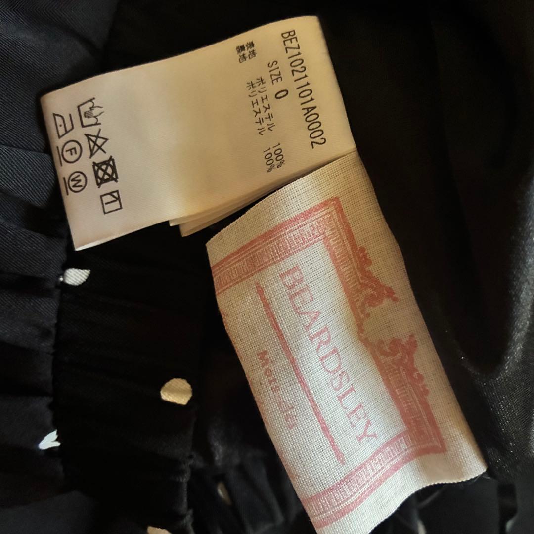 BEARDSLEY★ドットパッチワークロングスカート