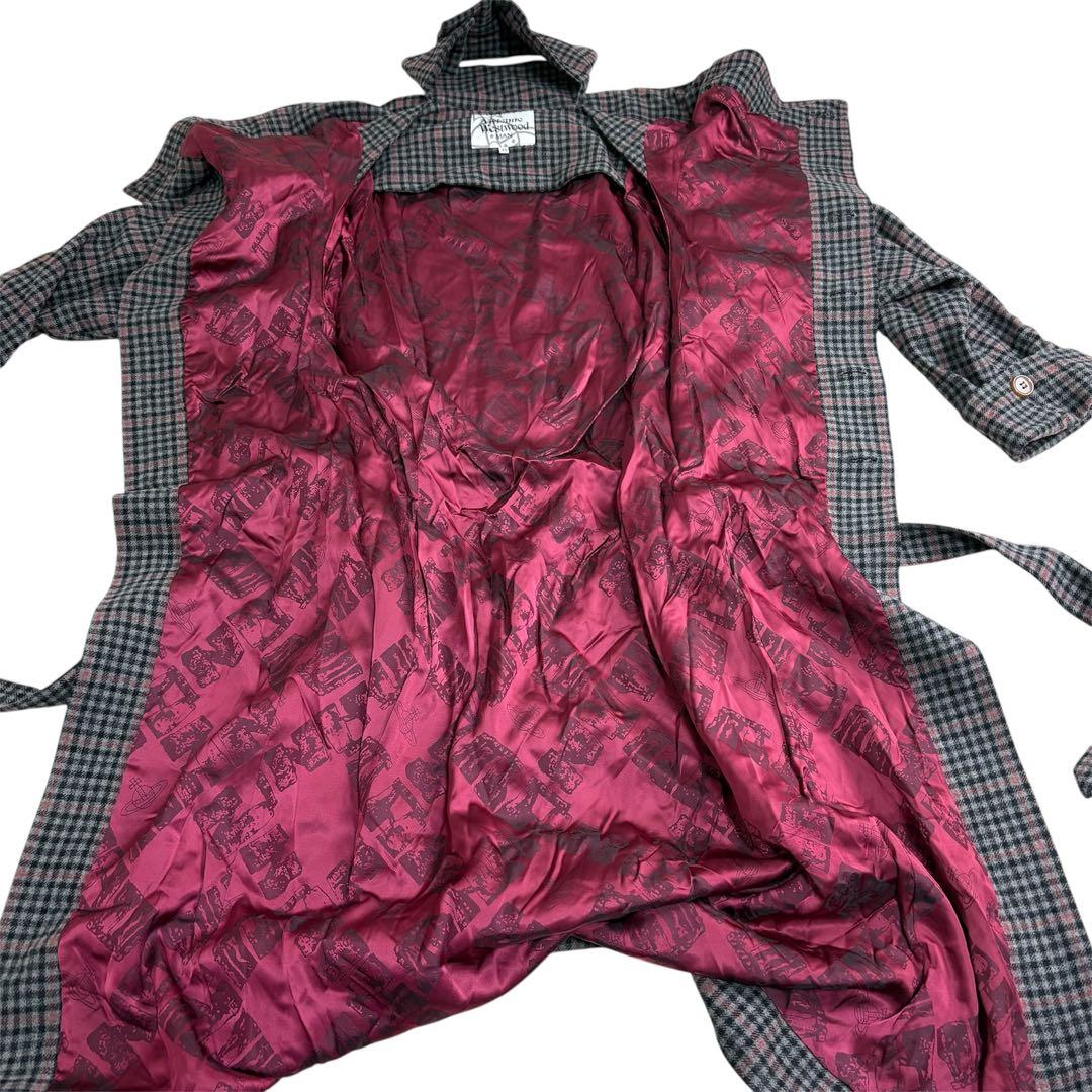 珍品 vivienne westwood ヴィヴィアンメン スーパーロングコート