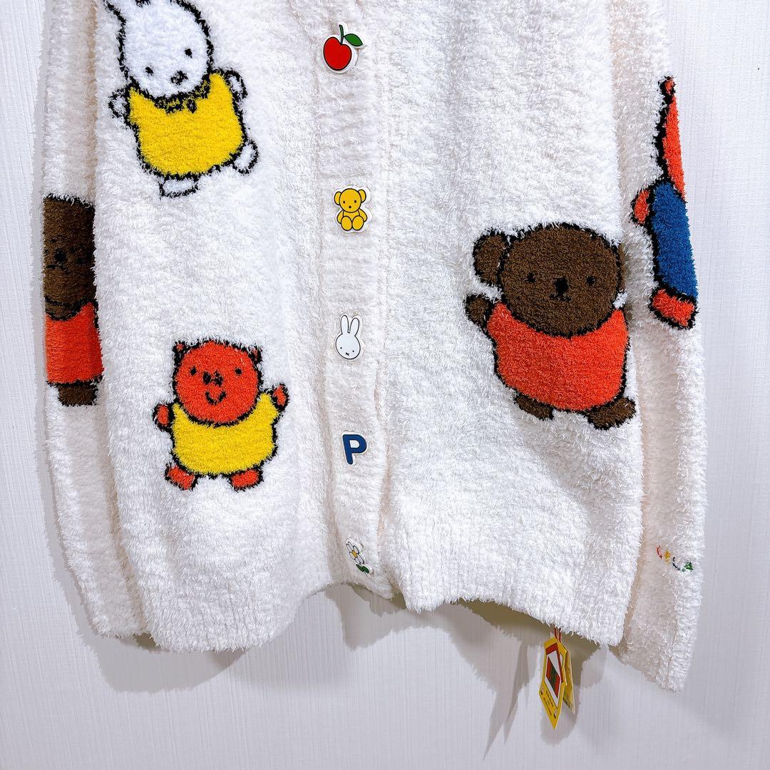 完売品◇新品　ジェラートピケ　ミッフィー カーディガン　パウダージャガード