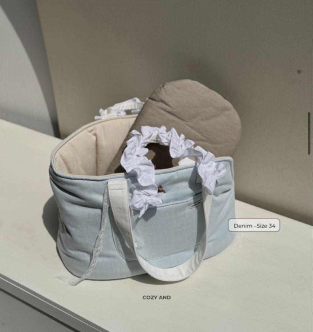 Cozy N 新品★ドッグ デニムキャリーバッグ 45サイズ