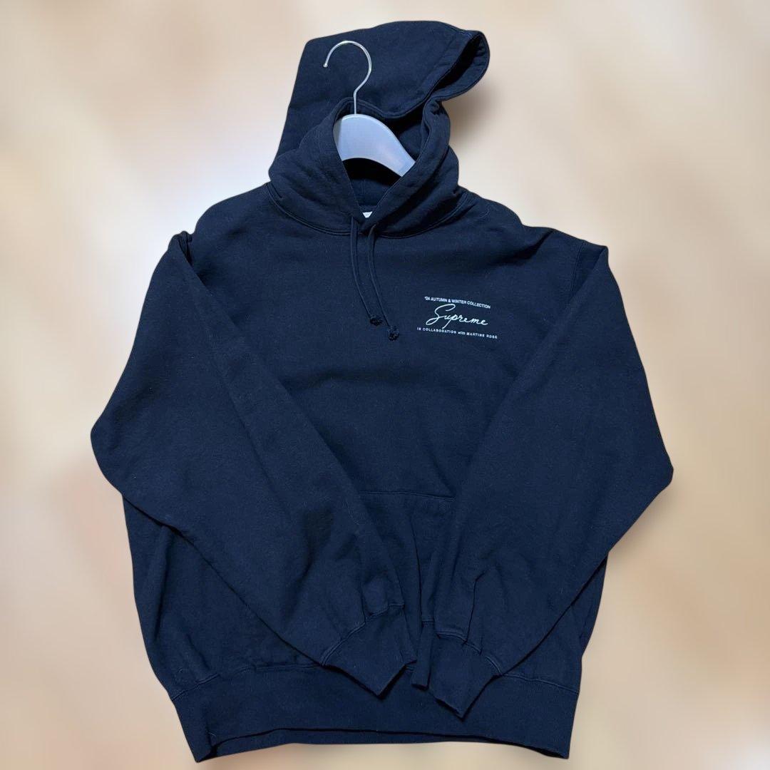 Supreme Martine Rose コラボ パーカー ブラック